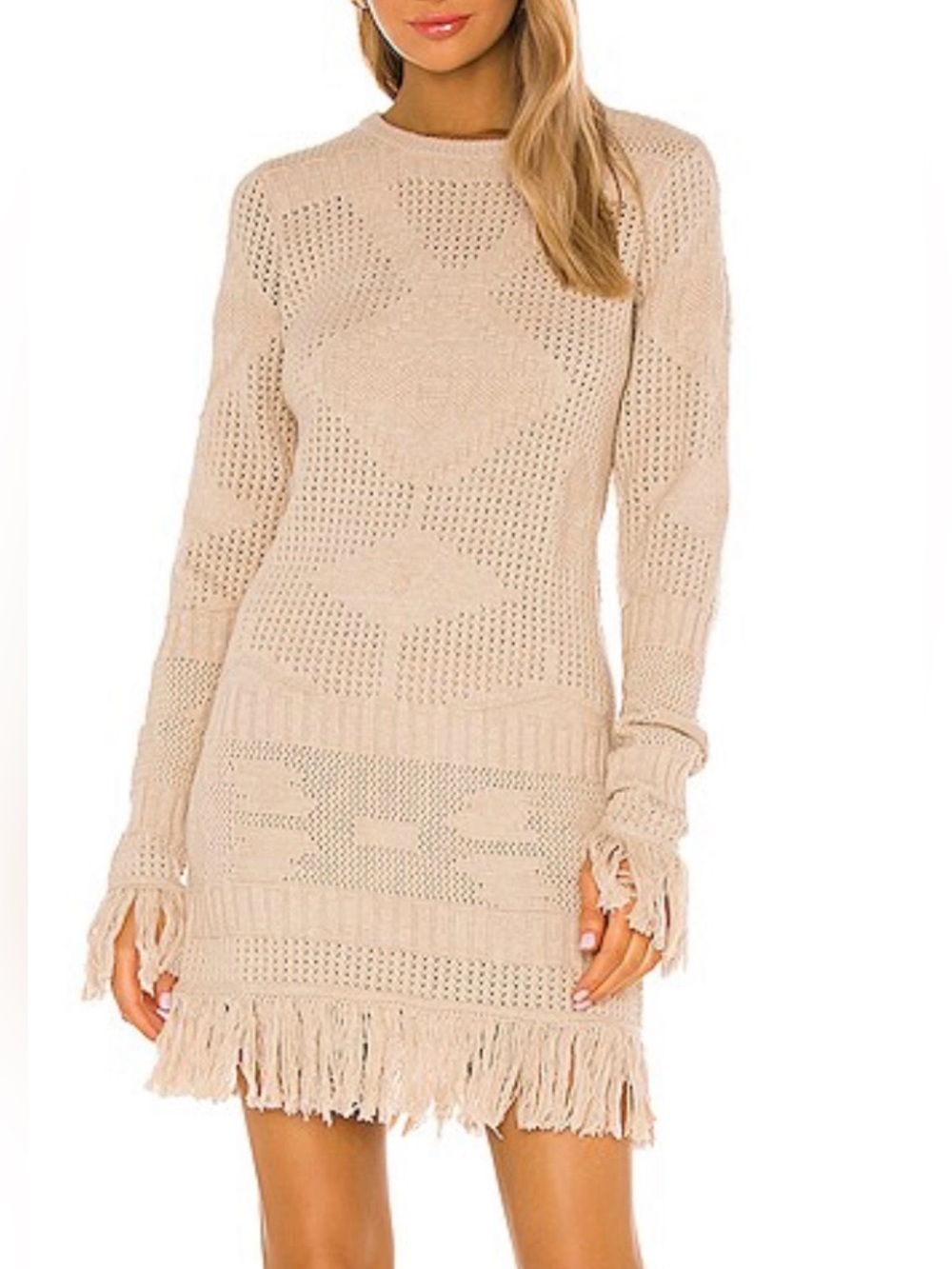 MISA LOS ANGELES TERESE SWEATER DRESS